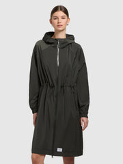 Mantel TUULI Dunkelgrün