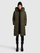  - Image from Khujo | Coat JILIAS5 DARK GREEN