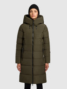  - Image from Khujo | Coat JILIAS5 DARK GREEN