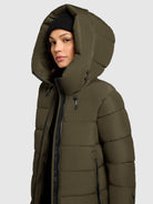  - Image from Khujo | Coat JILIAS5 DARK GREEN
