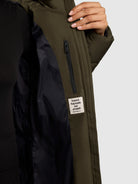 - Image from Khujo | Coat JILIAS5 DARK GREEN