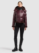  - Image from Khujo | Jacke NESSIE3 WINESTONE RED