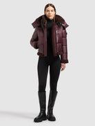  - Image from Khujo | Jacke NESSIE3 WINESTONE RED