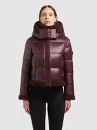  - Image from Khujo | Jacke NESSIE3 WINESTONE RED