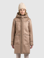 Mantel LAURYN Wendemantel TAUPE GREY
