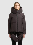  - Image from Khujo | Jacke AUDREY2 WITH GLOVES MOODY PLUM