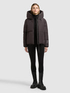  - Image from Khujo | Jacke AUDREY2 WITH GLOVES MOODY PLUM