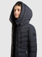  - Image from Khujo | Mantel INGRAM6 WITH BAG NIGHTFALL NAVY