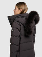  - Image from Khujo | Mantel PHEADRA WITH FUR - 2IN1 DARK COCOA