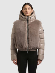 Jacke ONIKA GRAINY BEIGE
