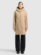  - Image from Khujo | Mantel LAURYN Wendemantel TEDDY BEIGE