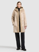  - Image from Khujo | Mantel LAURYN Wendemantel TEDDY BEIGE