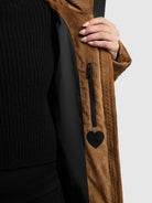  - Image from Khujo | Mantel FEEST GINGERBREAD BROWN
