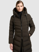  - Image from Khujo | Mantel INGRAM6 WITH BAG PARK GREEN