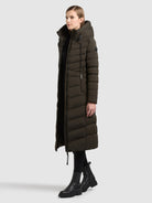  - Image from Khujo | Mantel INGRAM6 WITH BAG PARK GREEN