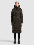  - Image from Khujo | Mantel INGRAM6 WITH BAG PARK GREEN