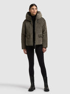  - Image from Khujo | Jacke ZOSIA MUDDER GREEN