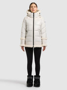  - Image from Khujo | Jacke DOTTIE DOVE WHITE