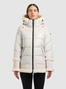  - Image from Khujo | Jacke DOTTIE DOVE WHITE