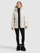  - Image from Khujo | Jacke DOTTIE DOVE WHITE