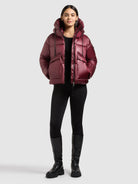  - Image from Khujo | Jacke TREY CRANBERRY DUST RED