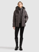 - Image from Khujo | Jacke PRISHA - 2IN1 (Einsatz herausnehmbar) GRAPHITE GREY