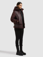  - Image from Khujo | Jacke LEXYA WINESTONE RED