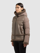  - Image from Khujo | Jacke LEXYA TAUPE BROWN