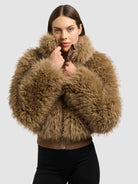  - Image from Khujo | Jacke DANNEA LIGHT BROWN