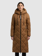  - Image from Khujo | Mantel CILIA2 MATT GINGERBREAD BROWN