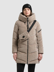 Jacke KATTIE WITH BAG BEIGE