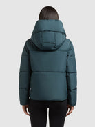  - Image from Khujo | Jacke AUDREY2 WITH GLOVES LEAFY GREEN