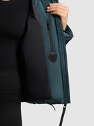 - Image from Khujo | Jacke AUDREY2 WITH GLOVES LEAFY GREEN