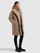  - Image from Khujo | Mantel FIZA - 2IN1 (Einsatz herausnehmbar) GRAINY BEIGE