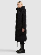  - Image from Khujo | Mantel FEEST WITH BAG BLACK