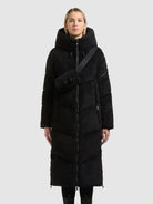  - Image from Khujo | Mantel FEEST WITH BAG BLACK
