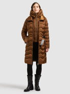  - Image from Khujo | Mantel MIRA2 - 2IN1 (Einsatz herausnehmbar) GINGERBREAD BROWN