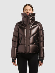 Jacke HAZLEY - 2IN1 (Einsatz herausnehmbar) MOODY PLUM