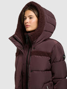  - Image from Khujo | Jacke PRISHA - 2IN1 (Einsatz herausnehmbar) WINESTONE RED