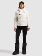  - Image from Khujo | Jacke ROSELYN WITH BAG COTTON CREAM