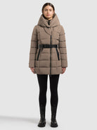  - Image from Khujo | Jacke NORAH - 2IN1 (Einsatz herausnehmbar) TAUPE BROWN