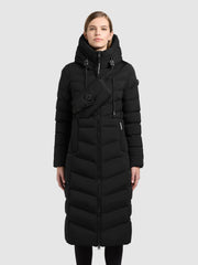 Mantel INGRAM6 WITH BAG BLACK