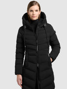  - Image from Khujo | Mantel INGRAM6 WITH BAG BLACK