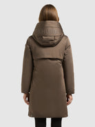  - Image from Khujo | Mantel HICKLE TAUPE BROWN