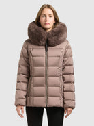  - Image from Khujo | Jacke DANIDA SATIN TAUPE