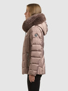  - Image from Khujo | Jacke DANIDA SATIN TAUPE