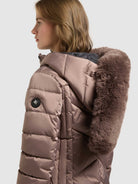  - Image from Khujo | Jacke DANIDA SATIN TAUPE