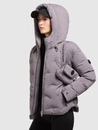  - Image from Khujo | Jacke ROSELYN WITH BAG LAVENDER FOG
