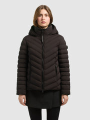 Jacke GITTY - 2IN1 WITH BAG CHOCOLATE CHIP