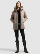  - Image from Khujo | Jacke ALLAP2 TAUPE BROWN